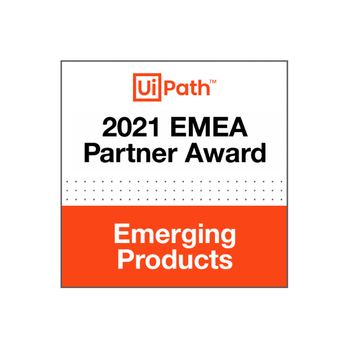 UiPath 2021 EMEA Partner Award