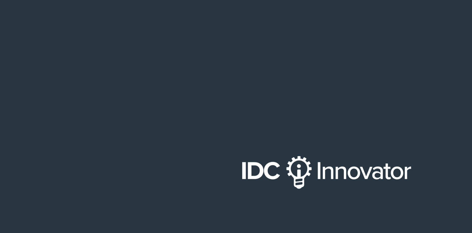 IDC Innovator logo