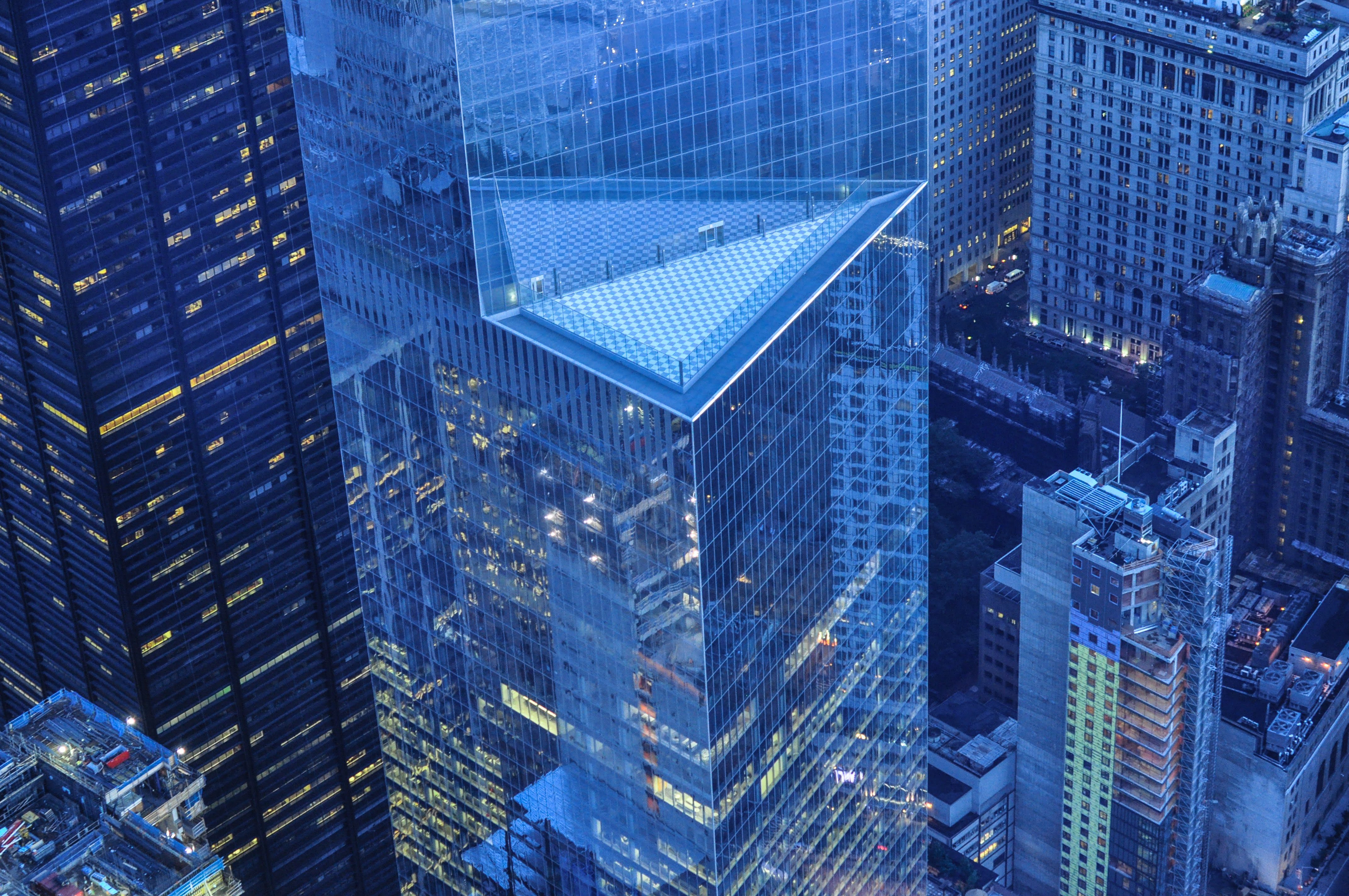 Skyscrapers in the city