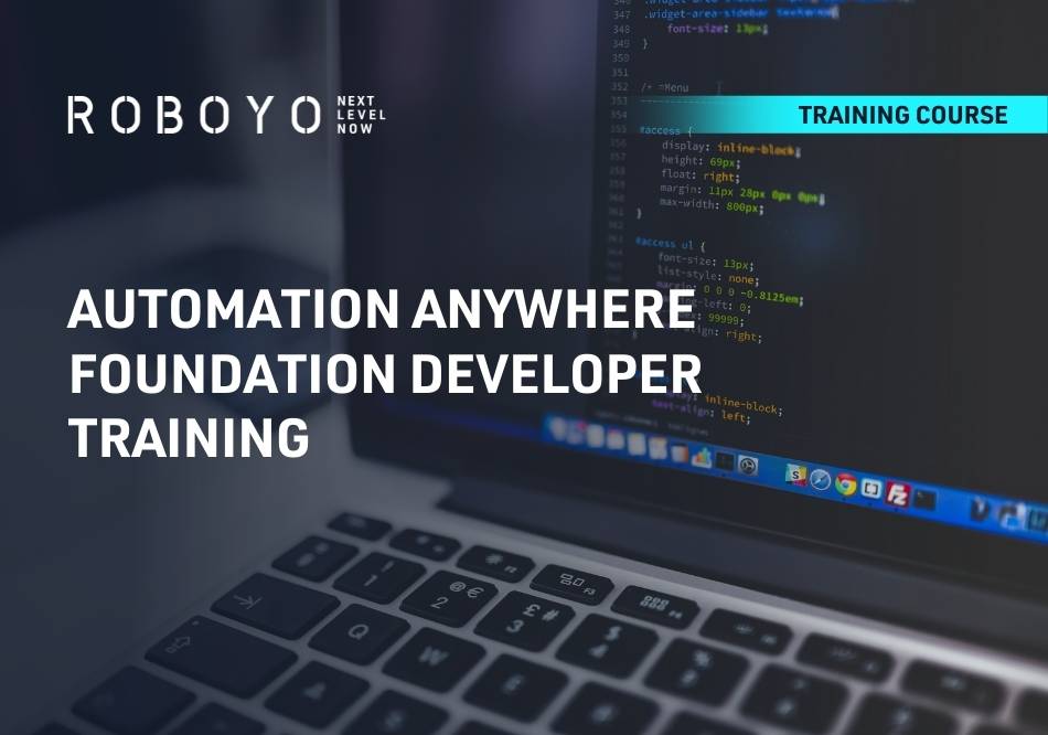 Automation Anywhere Foundation Developer Training