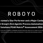 Roboyo Named a Star Performer in Everest Group’s First Agentic Process Automation (APA) Solutions PEAK Matrix® Assessment 2026